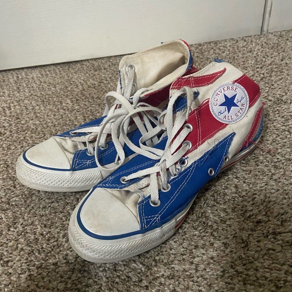 British flag Converse